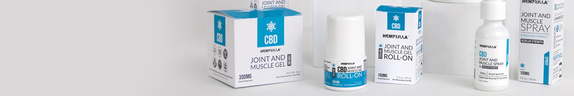 CBD products for joint and muscle aches