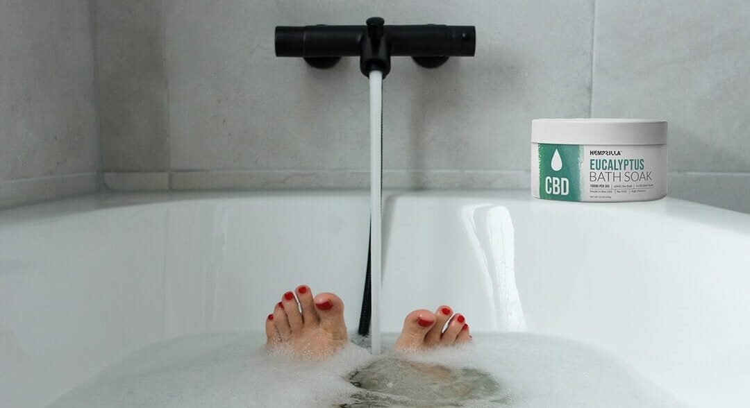 Why CBD Bath Soaks woman in bath anxiety