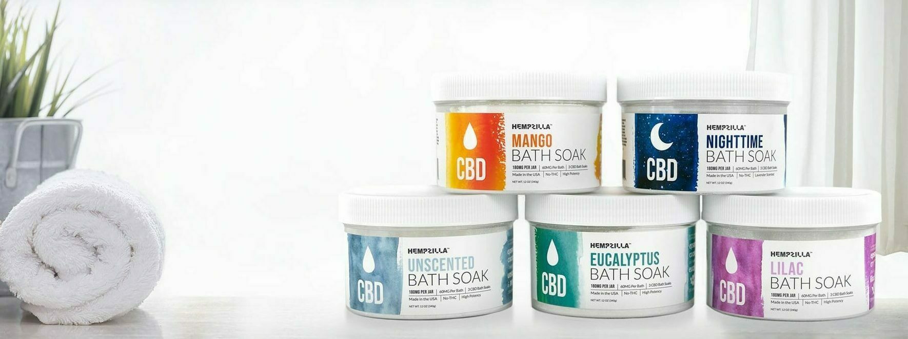 Why CBD Bath Soaks hempzilla