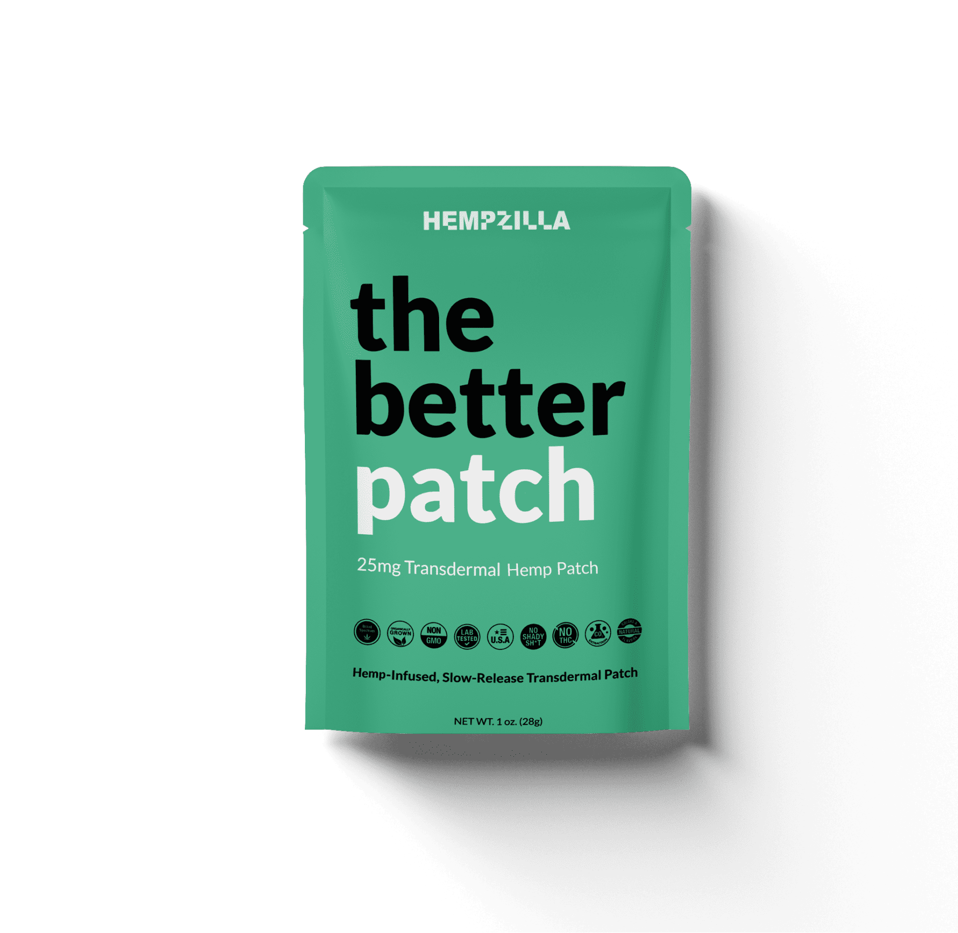 The Better Patch is a unique CBD-infused transdermal patch by Hempzilla CBD