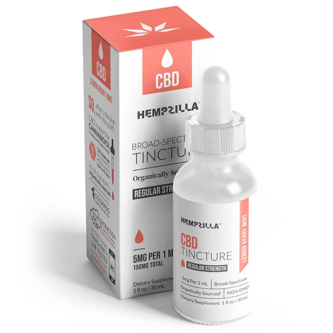 Lemon Berry Mint CBD Tincture